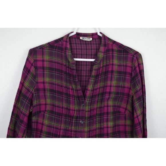 Converse One Star Medium Plaid Long Sleeve Shirt - Picture 1 of 4